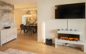 SweetHome - DAH02 - LUXUS PUR Apartment, Küche, TV